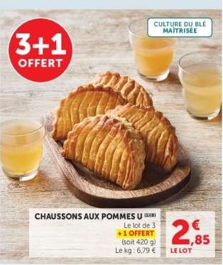 Chaussons aux Pommes U