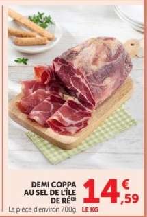DEMI COPPA AU SEL DE L'ÎLE DE RÉ