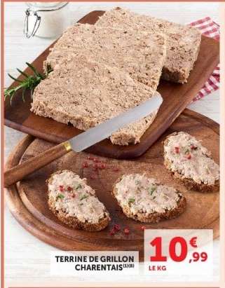TERRINE DE GRILLON CHARENTAIS