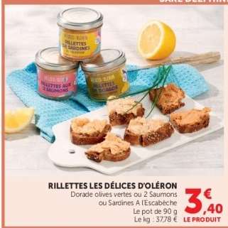 Rillettes Les Délices d'Oléron