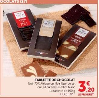 Tablette de chocolat