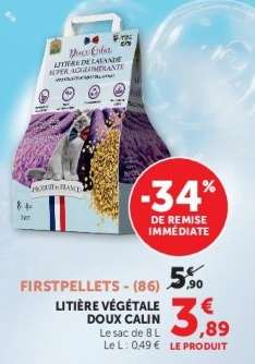 Litière Végétale Doux Câlin