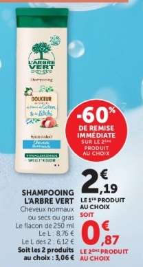 Shampooing L’ARBRE VERT