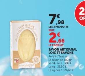 SAVON ARTISANAL LOIX ET SAVONS