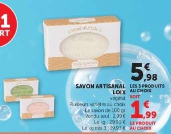 SAVON ARTISANAL LOIX