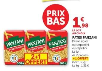 PÂTES "PANZANI"