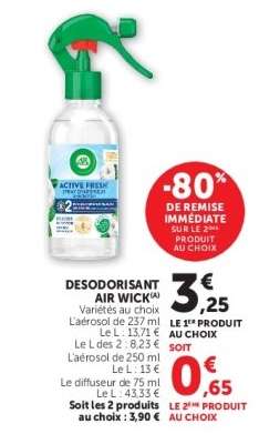 Désodorisant Air Wick