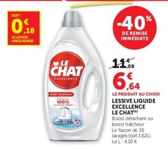 LESSIVE LIQUIDE EXCELLENCE LE CHAT