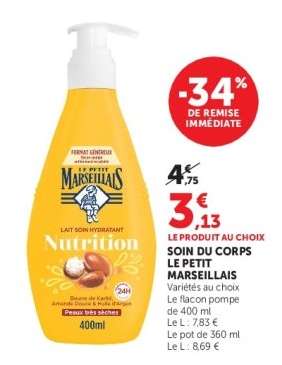 Soin du corps Le Petit Marseillais