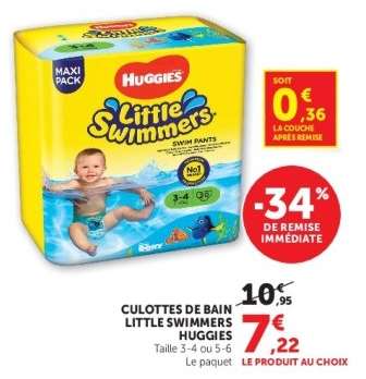 Culottes de bain Little Swimmers HUGGIES
