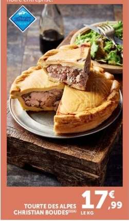 TOURTE DES ALPES CHRISTIAN BOUDES
