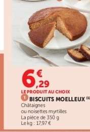BISCUITS MOELLEUX