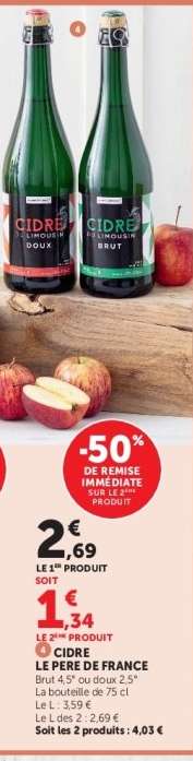 CIDRE LE PERE DE FRANCE