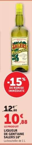 LIQUEUR DE GENTIANE SALERS 16°