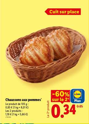 CHAUSSONS AUX POMMES