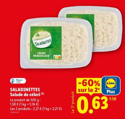 SALADINETTES Salade de céleri