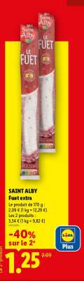 SAINT ALBY Fuet extra