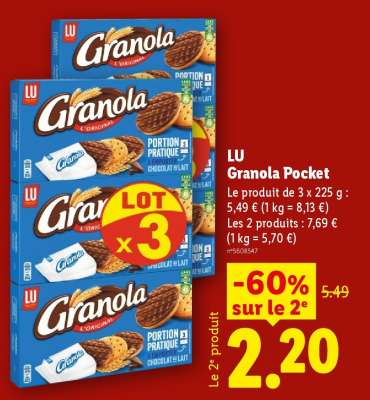LU Granola Pocket
