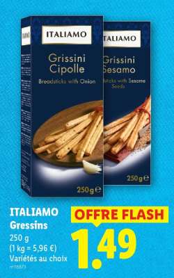 ITALIAMO Gressins