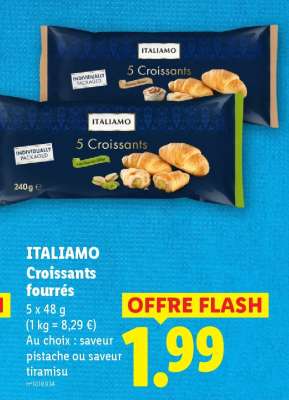 ITALIAMO Croissants fourrés