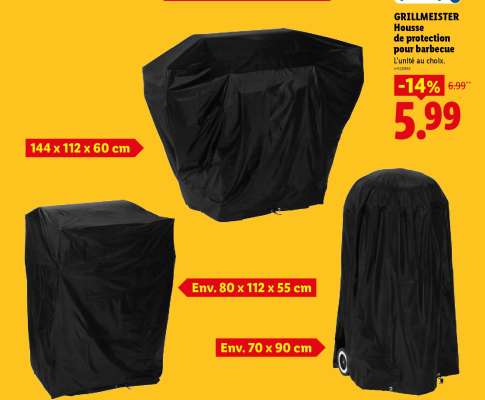 GRILLMEISTER Housse de protection pour barbecue