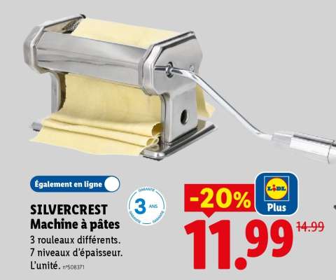 SILVERCREST Machine à pâtes