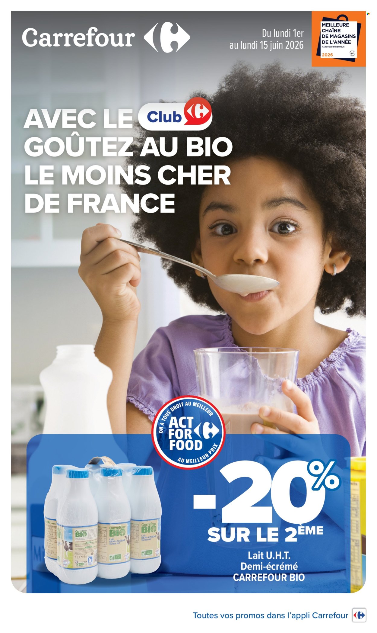 Catalogue Carrefour Hypermarchés - 01/06/2026 - 15/06/2026. Page 1