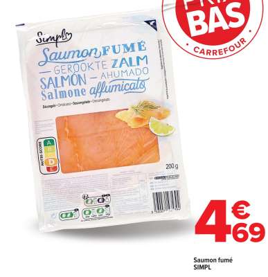 Saumon fumé SIMPL