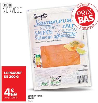Saumon fumé
