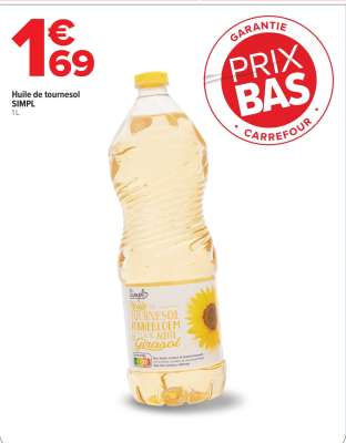 Huile de tournesol SIMPL