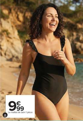 Le maillot de bain 1 pièce