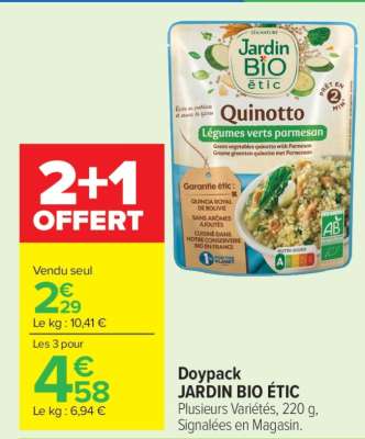Doypack JARDIN BIO ÉTIC