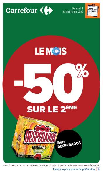 Catalogue Carrefour Hypermarchés - 02/06/2026 - 15/06/2026.