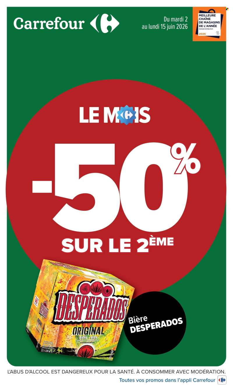 Catalogue Carrefour Hypermarchés - 02/06/2026 - 15/06/2026.