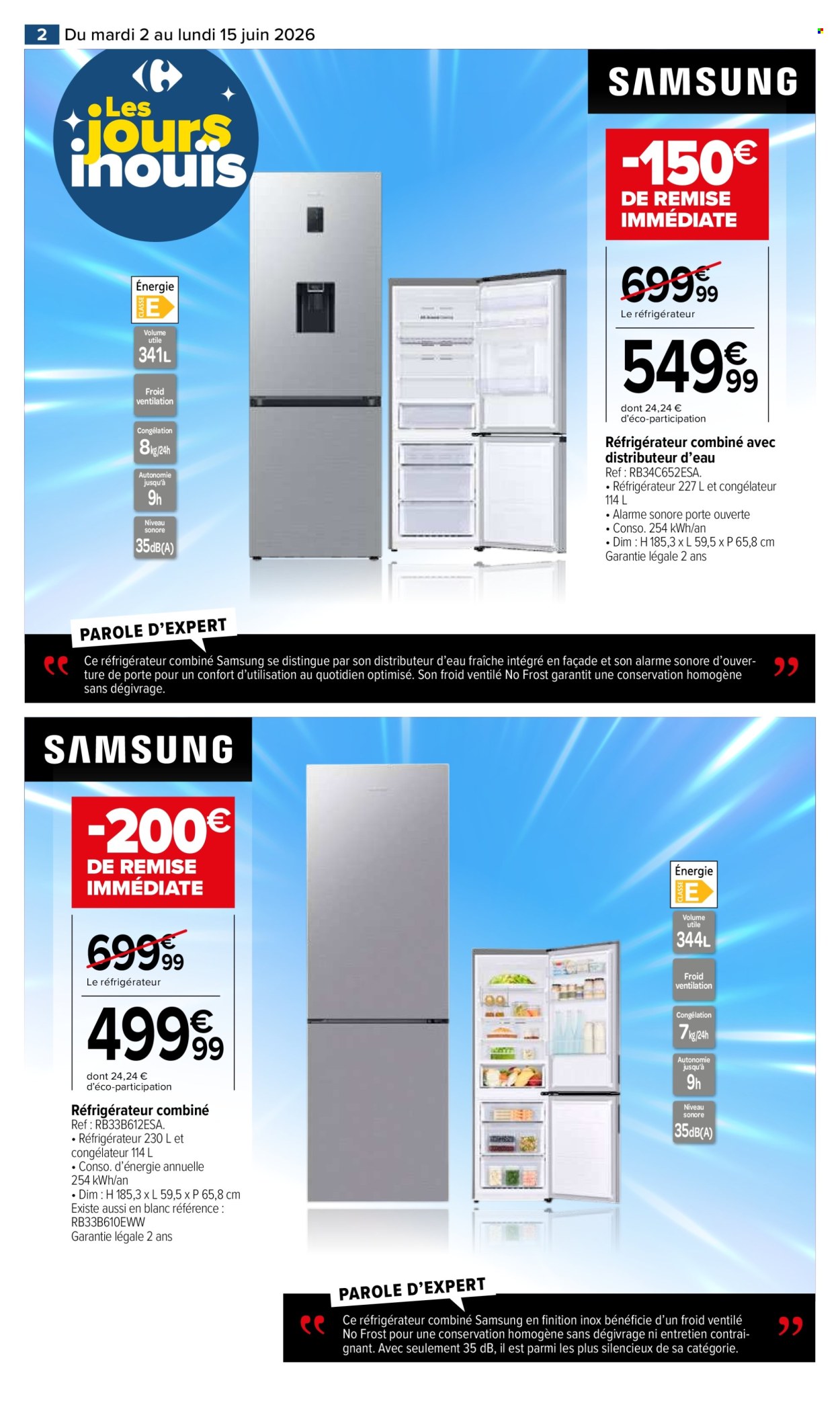 Catalogue Carrefour Hypermarchés - 02/06/2026 - 15/06/2026. Page 2