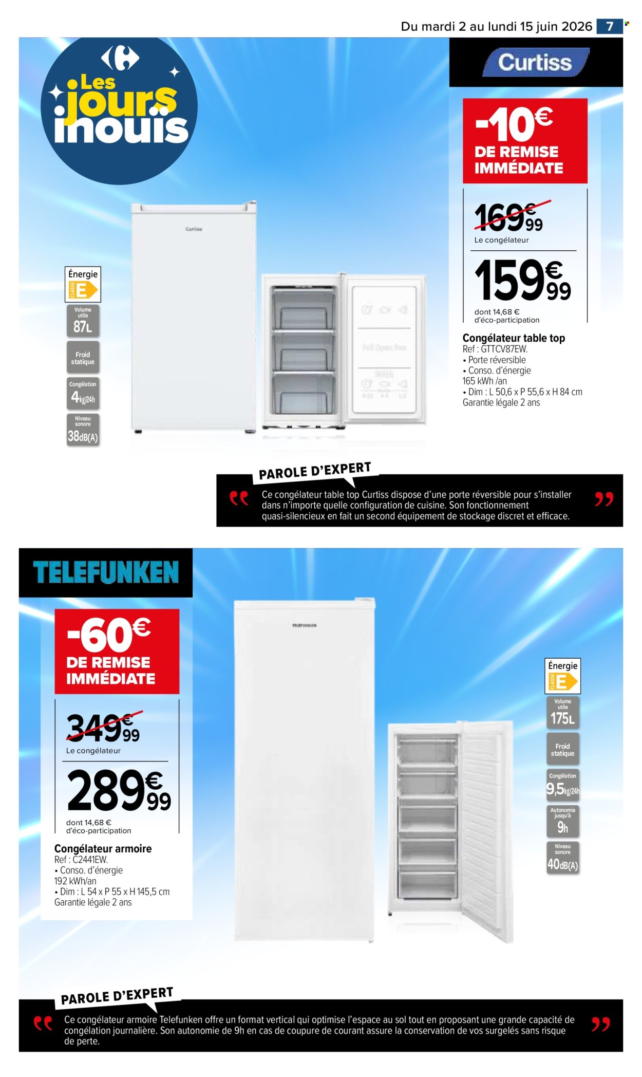 Catalogue Carrefour Hypermarchés - 02/06/2026 - 15/06/2026. Page 7