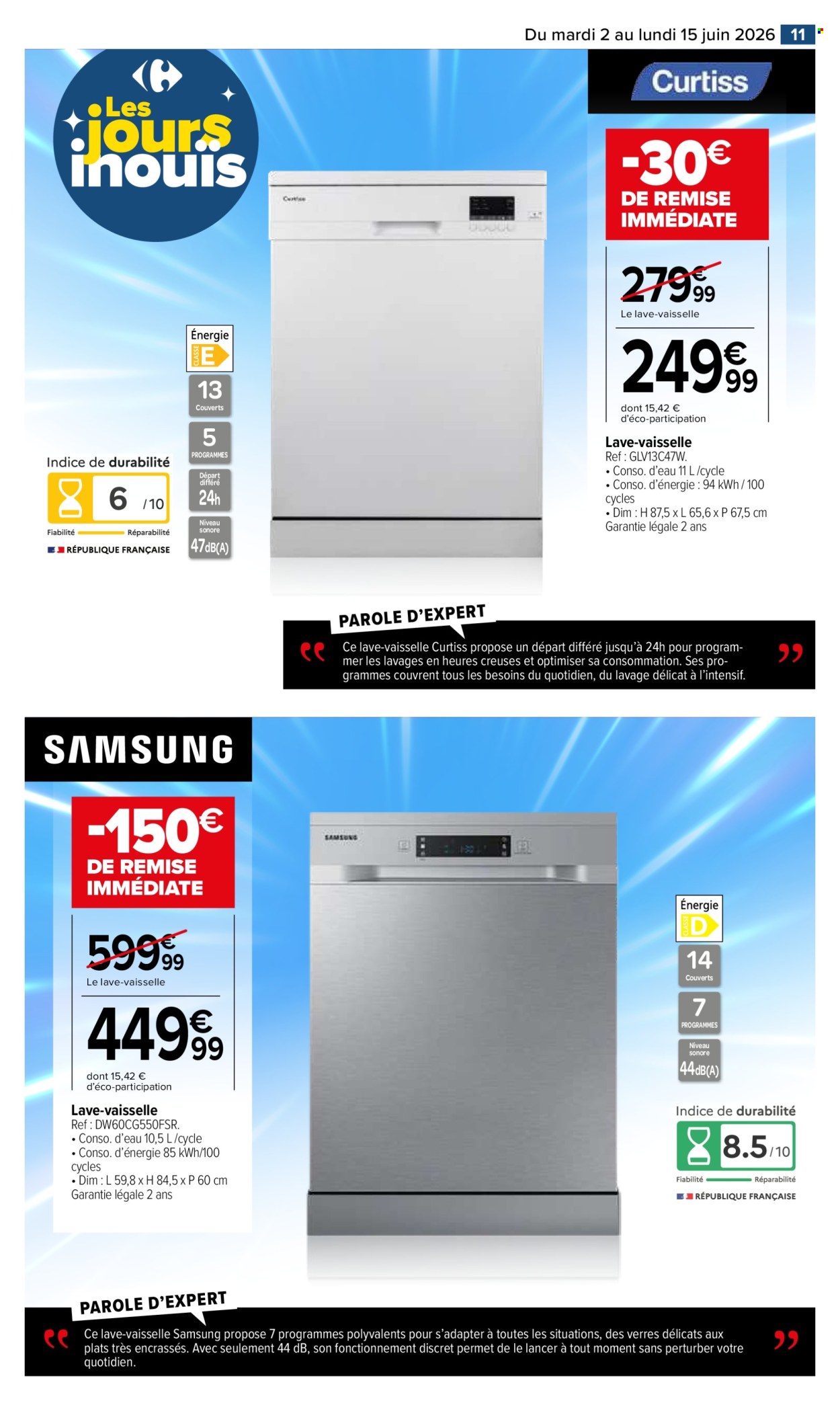 Catalogue Carrefour Hypermarchés - 02/06/2026 - 15/06/2026. Page 11