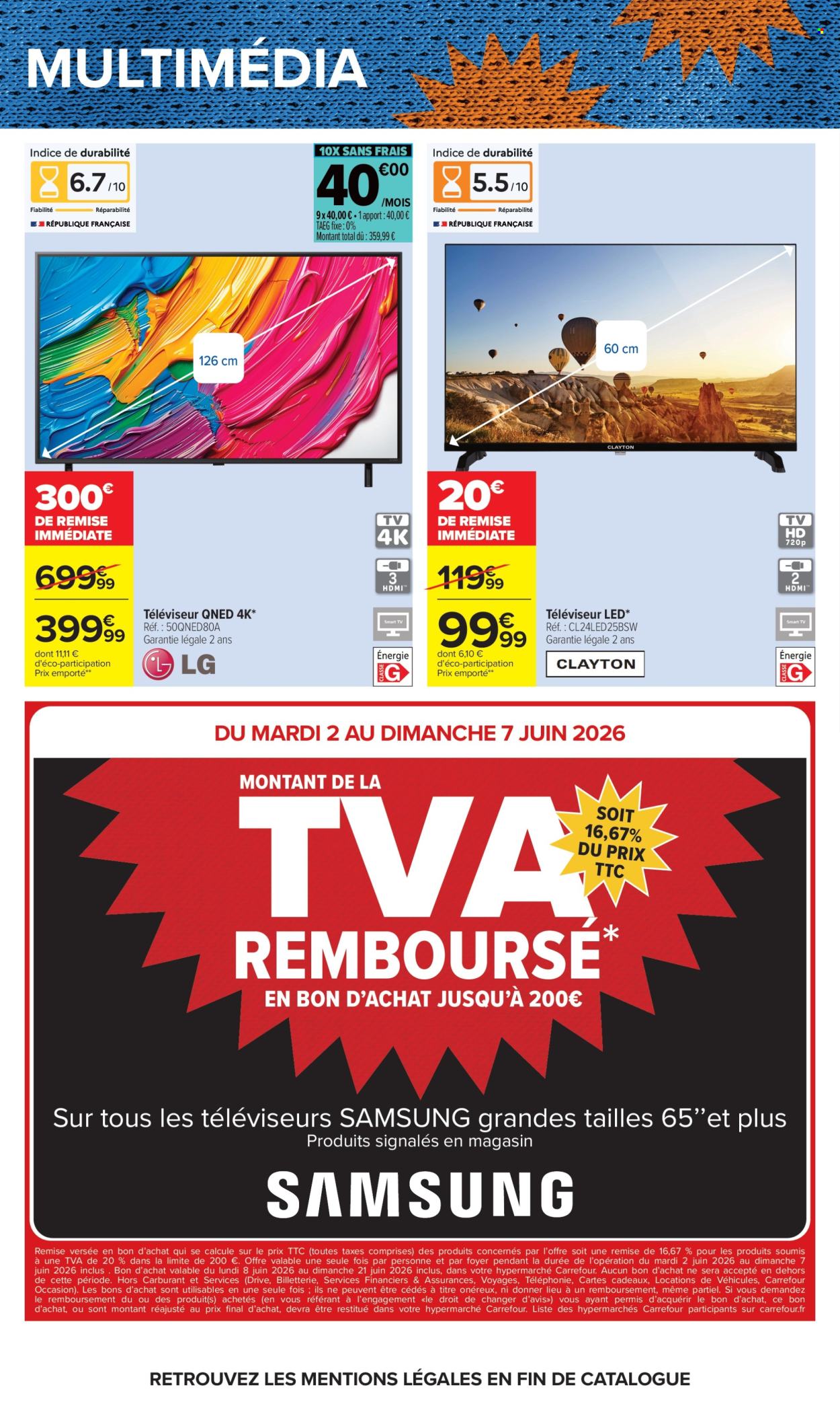 Catalogue Carrefour Hypermarchés - 02/06/2026 - 15/06/2026. Page 84