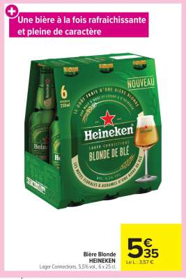 Bière Blonde Heineken*