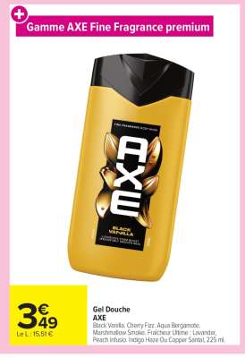 Gel Douche Axe