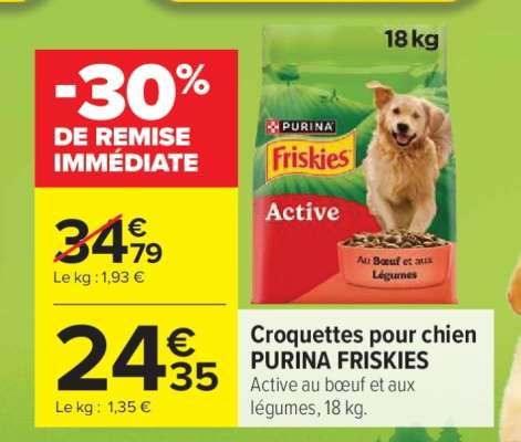 Croquettes pour chien PURINA FRISKIES