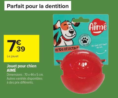 Jouet pour chien AIMÉ