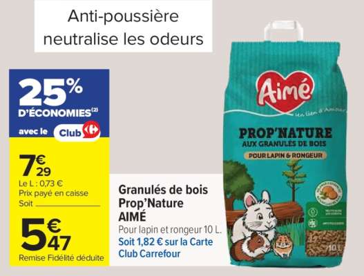 Granulés de bois Prop’Nature AIMÉ