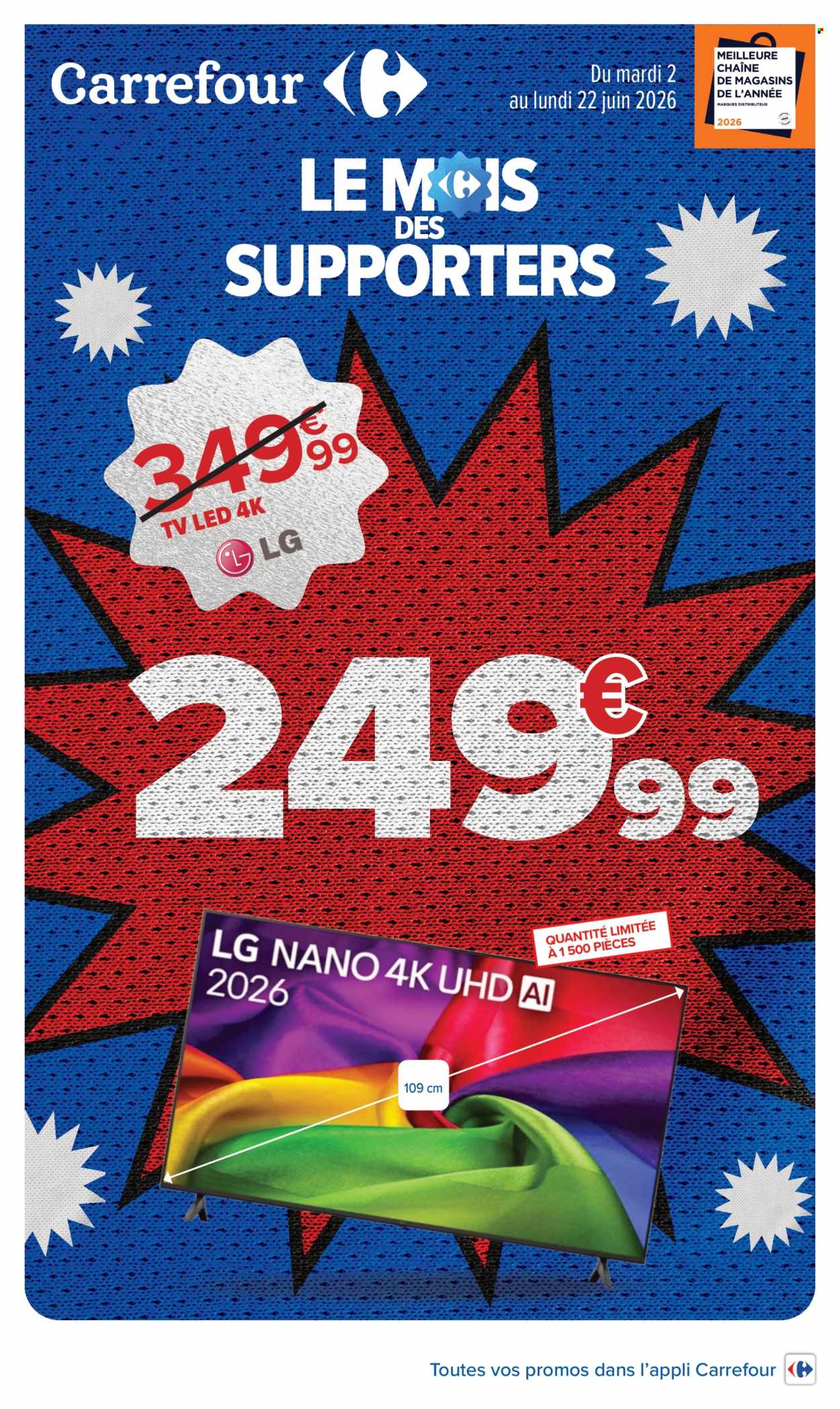 Catalogue Carrefour Hypermarchés - 02/06/2026 - 22/06/2026. Page 1