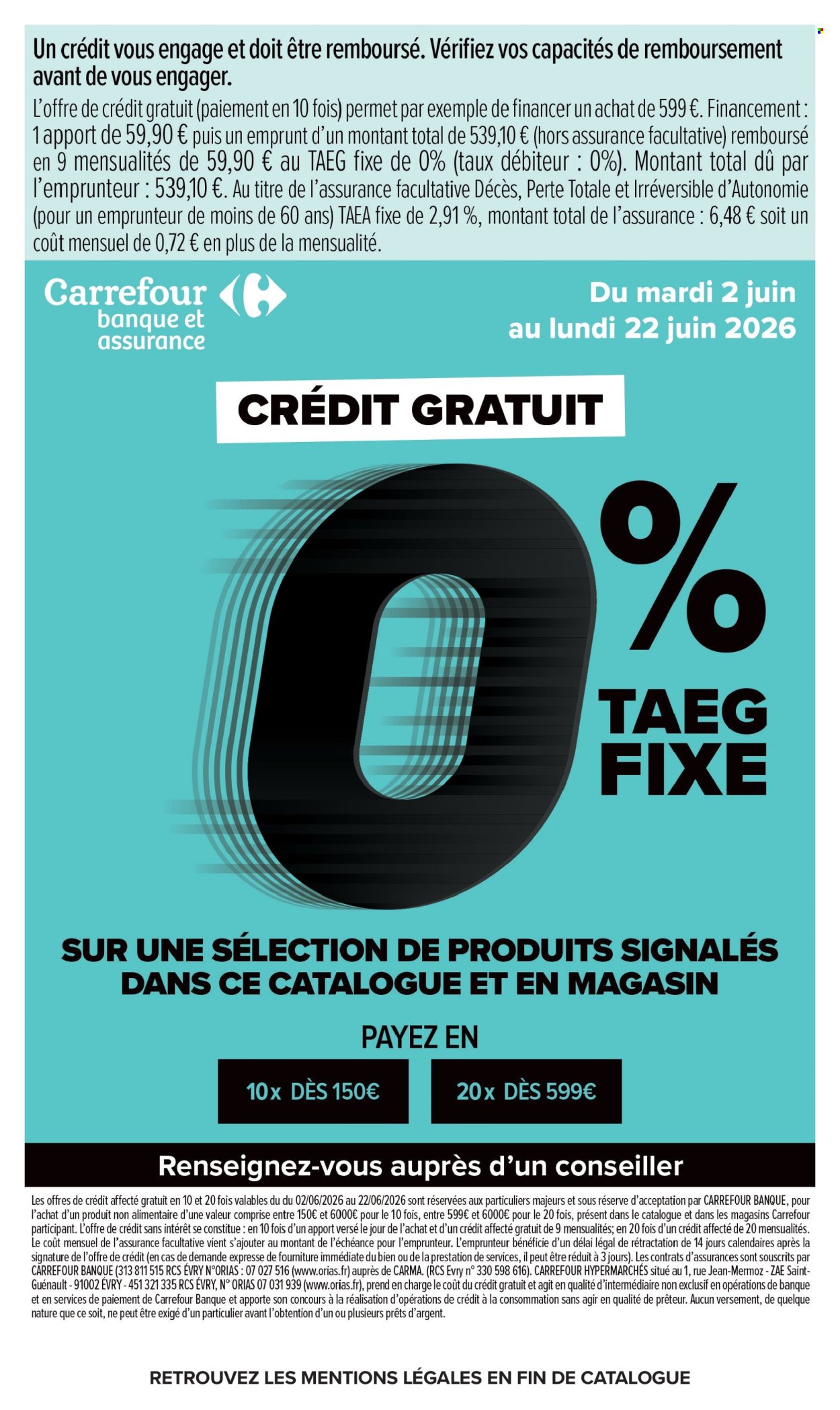 Catalogue Carrefour Hypermarchés - 02/06/2026 - 22/06/2026. Page 13