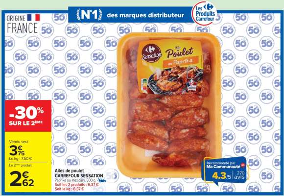 Ailes de poulet