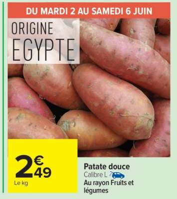 PATATE DOUCE