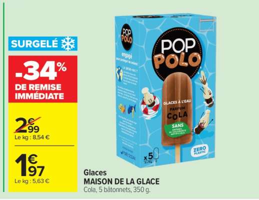 Glaces MAISON DE LA GLACE