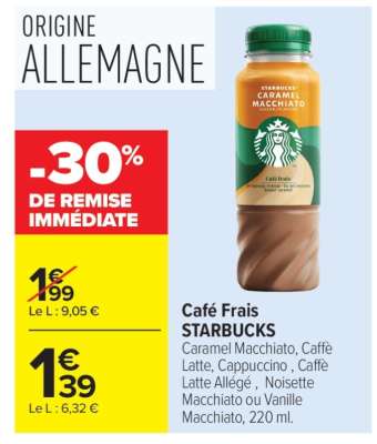 Café Frais STARBUCKS