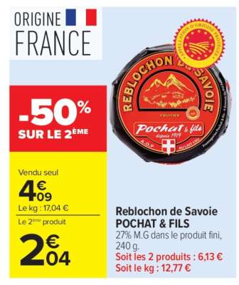 Reblochon de Savoie POCHAT & FILS